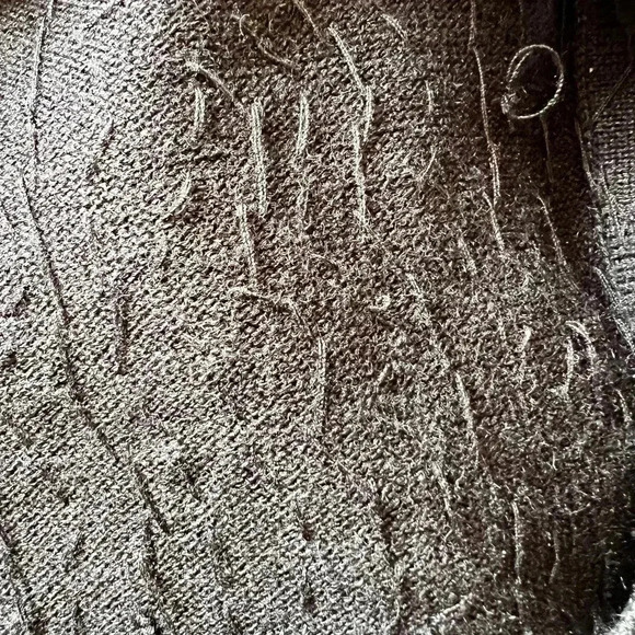 Double D Ranch Women’s Black Sleeveless Sequin Scoop Neck Sweater Top Size Small - Picture 11 of 12